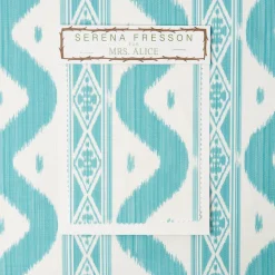 Sale Mrs. Alice Ikat Stripe Fabric
