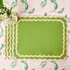 Clearance Mrs. Alice Isla Green & Pink Placemats (Set Of 4)