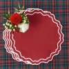 Mrs. Alice Katherine Berry Red Placemats (Set Of 4)