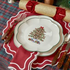 Mrs. Alice Katherine Berry Red Placemats (Set Of 4)