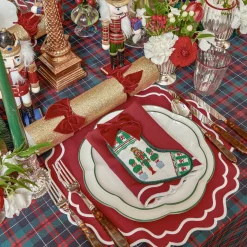 Mrs. Alice Katherine Berry Red Placemats (Set Of 4)