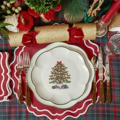 Mrs. Alice Katherine Berry Red Placemats (Set Of 4)