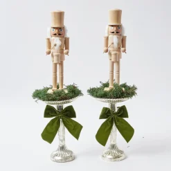 Clearance Mrs. Alice Large Forest Green Napkin Bow (Pair)