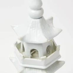 Best Mrs. Alice Large White Porcelain Pagoda