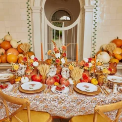 Best Mrs. Alice Leaves Of Autumn Tablecloth