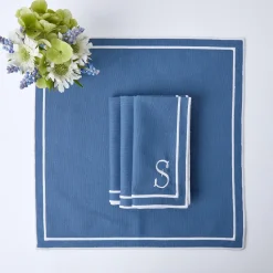 Outlet Mrs. Alice Liberty Blue Napkins (Set Of 4)