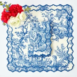 Discount Mrs. Alice Lilibet Toile Napkins (Set Of 4)