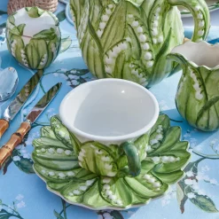 Sale Mrs. Alice Lily Of The Valley Breakfast Cup & Saucer