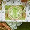 Clearance Mrs. Alice Lily Of The Valley Dinner & Starter Plates (Set Of 4)