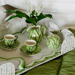 Discount Mrs. Alice Lily Of The Valley Espresso Cup & Saucer
