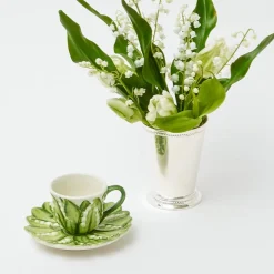 Discount Mrs. Alice Lily Of The Valley Espresso Cup & Saucer