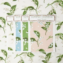 Outlet Mrs. Alice Lily Of The Valley Fabric