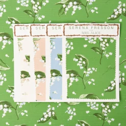 New Mrs. Alice Lily Of The Valley Fabric