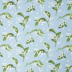 Mrs. Alice Lily Of The Valley Fabric