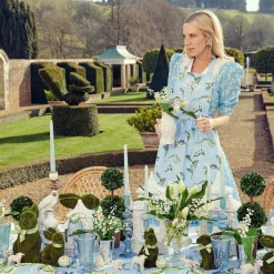 Hot Mrs. Alice Lily Of The Valley Frilled Apron