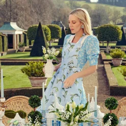Hot Mrs. Alice Lily Of The Valley Frilled Apron