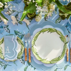 Mrs. Alice Lily Of The Valley Linen Set