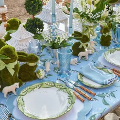 Mrs. Alice Lily Of The Valley Linen Set