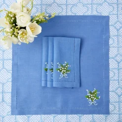 New Mrs. Alice Lily Of The Valley Napkins (Set Of 4)