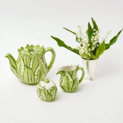 New Mrs. Alice Lily Of The Valley Tea Set