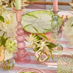 Outlet Mrs. Alice Marguerite Pink Candle Holders (Pair)