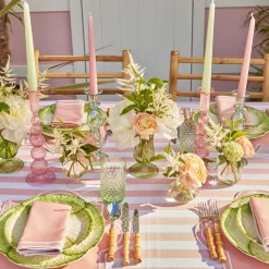 Outlet Mrs. Alice Marguerite Pink Candle Holders (Pair)