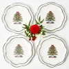 Online Mrs. Alice Christmas Tree Starter Plate (Set Of 4)