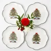 Online Mrs. Alice Christmas Tree Dinner Plate (Set Of 4)