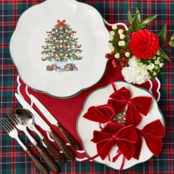 Online Mrs. Alice Christmas Tree Dinner Plate (Set Of 4)