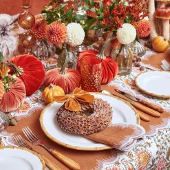 Online Mrs. Alice Nancy Bamboo Dinner Plate (Set Of 4)