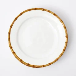 Clearance Mrs. Alice Nancy Bamboo Dinner Plate