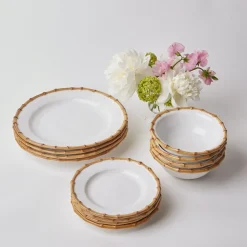 Sale Mrs. Alice Nancy Bamboo Starter Plate (Set Of 4)