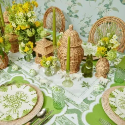 Online Mrs. Alice Natural Rattan Decoration Set