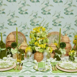 New Mrs. Alice Natural Rattan Decoration Set
