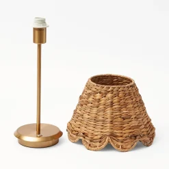 Mrs. Alice Natural Seagrass Lampshade