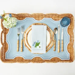 Clearance Mrs. Alice Octavia Blue Tray Liner