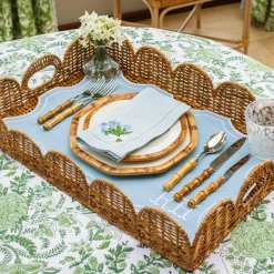 Sale Mrs. Alice Octavia Blue Tray Liner