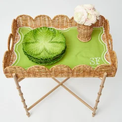 Outlet Mrs. Alice Octavia Green Tray Liner