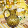 Outlet Mrs. Alice Olive Green Hobnail Jug