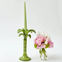 Hot Mrs. Alice Palm Leaf Candle Holder (Large)