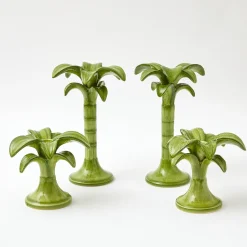 Hot Mrs. Alice Palm Leaf Candle Holder (Large)