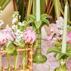 Hot Mrs. Alice Palm Leaf Candle Holder (Large)