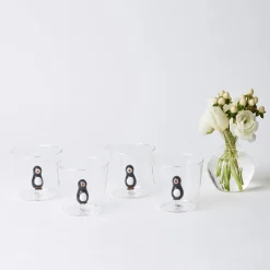 Mrs. Alice Penguin Water Glasses (Set Of 4)