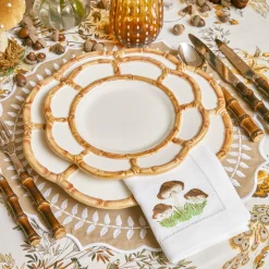 Online Mrs. Alice Petal Bamboo Starter Plate (Set Of 4)