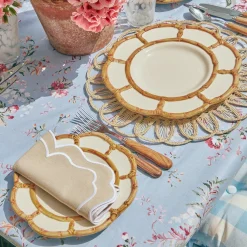 Online Mrs. Alice Petal Bamboo Starter Plate (Set Of 4)