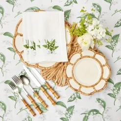 Best Mrs. Alice Petal Bamboo Starter Plate (Set Of 4)