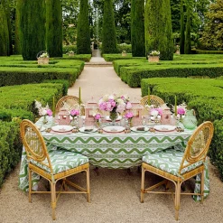 Best Mrs. Alice Pink & Green Pagoda Dinner Plate (Set Of 4)