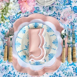 Online Mrs. Alice Pink Applique Placemats & Napkins (Set Of 4)