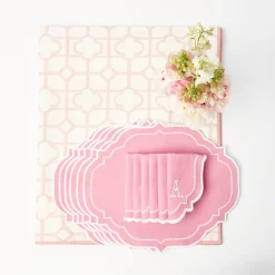 Sale Mrs. Alice Pink Bamboo & Amelie Linen Set