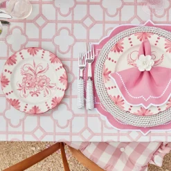 Sale Mrs. Alice Pink Bamboo & Amelie Linen Set